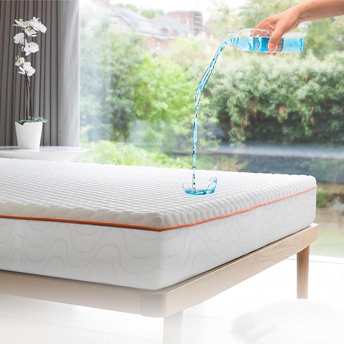 Dormeo Premium Mattress Protector, Twin XL, with Cooling Technology, Waterproof, 80” L x 39” W x 18” H