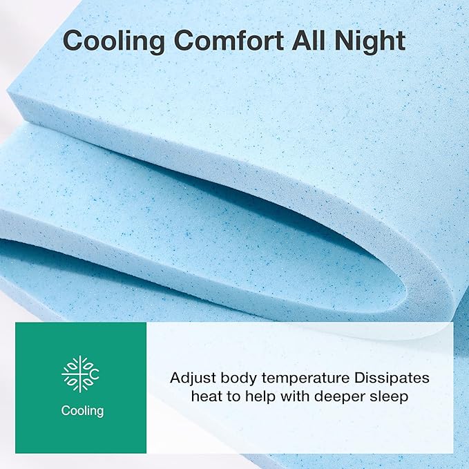 Novilla King Size Mattress, 14 Inch King Hybrid Mattress in a Box, Gel Memory Foam & Individual Pocket Springs, Motion Isolation, Cool Sleep & Pressure Relief, Medium Firm, CertiPUR-US