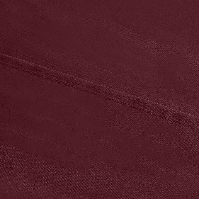 Utopia Bedding Queen Pillow Cases - 12 Pack - Envelope Closure - Soft Brushed Microfiber Fabric - Shrinkage and Fade Resistant Pillow Covers Queen Size 20 X 30 Inches (Queen, Burgundy)