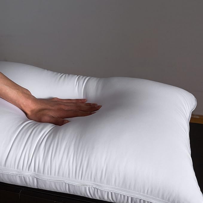 Three Geese Adjustable Layer Pillows. Assembled 3 in 1 Bed Pillow,Soft Pillow Good for Side and Back Stomach Sleeper,Standard/Queen Size Pack of 2.