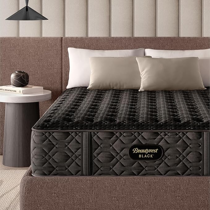 Beautyrest Black Series Three 14.25" Extra Firm California King Mattress - Breathable, Cooling, and Supportive - CertiPUR-US Certified, 100-Night Sleep Trial, and 10-Year Limited Warranty