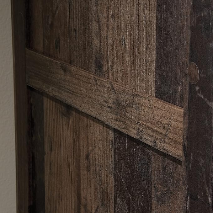 Sauder Miscellaneous Storage Wardrobe/Storage Cabinet/Pantry Cabinet, Reclaimed Pine Finish