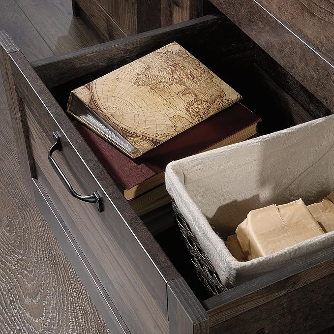 Sauder Miscellaneous Storage Wardrobe/Storage Cabinet/Pantry Cabinet, Reclaimed Pine Finish