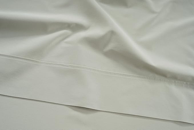 LANE LINEN Twin Sheets Set - 450 Thread Count Premium Sateen Weave for Gentle Feel On Skin - 100% Cotton Hotel Quality Luxury for Single Beds - Securely Fits Mattresses Upto 15'' Deep - Moonstruck