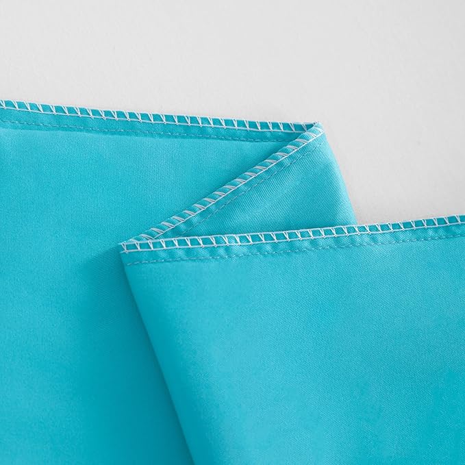 NTBAY Toddler Pillow Cases Set of 2, 2 Pack Brushed Microfiber 14x20 Pillow Cases, Soft, Wrinkle, Fade, Stain Resistant Blue Pillow Cases with Envelope Closure, 14x20 Inches, Blue
