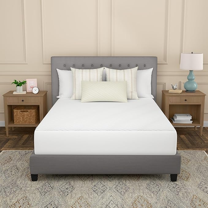 Sealy Complete Protection Waterproof Stain Protection Soft Comfort Top PerfectGrip Stretch Sidewalls Machine Washable Fitted Mattress Protector, Full Size, White