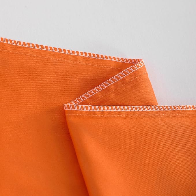 NTBAY Toddler Pillow Cases Set of 2, 2 Pack Brushed Microfiber 14x20 Pillow Cases, Soft, Wrinkle, Fade, Stain Resistant Orange Pillow Cases with Envelope Closure, 14x20 Inches, Orange