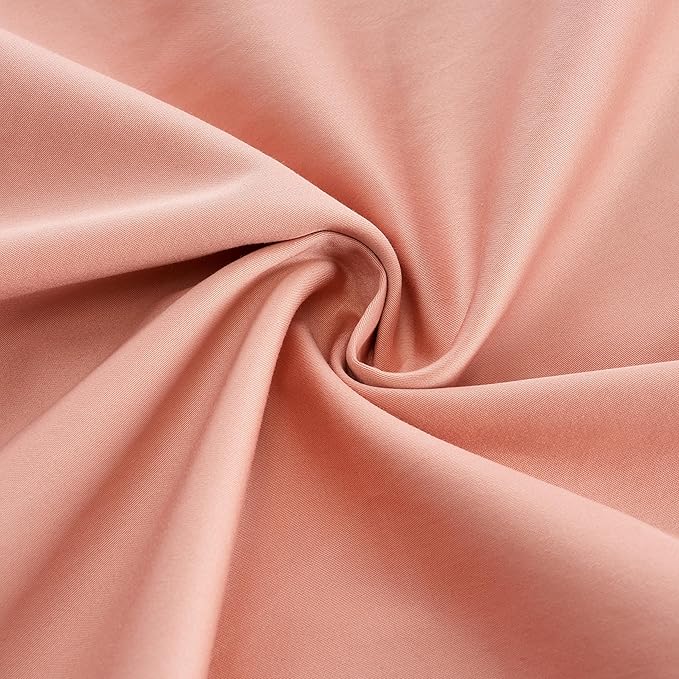 Cotton Pillow Protectors/Cases Queen Size with Zipper 2 Pack Blush Pink Color,Cooling & Breathable Bed Pillow Protectors Set of 2 Pillow Cases Cover (Queen Size 20" x 30")