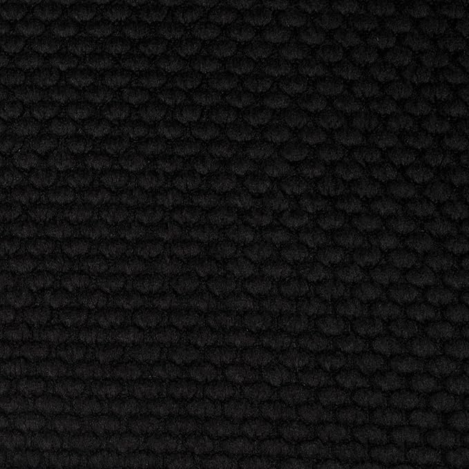 Sweet Home Collection Cushion Memory Foam Chair Pads Honeycomb Nonslip Back Seat Cover 16" x 16" , Black 6 Pack