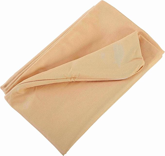 EVOLIVE Body Pillow Cover 21"x54", Ultra Soft Microfiber Pillowcase with Hidden Zipper, Breathable, Machine Washable, for Pregnancy & Side Sleepers, Cover Only (21"x54" Body Pillow Cover, Taupe)