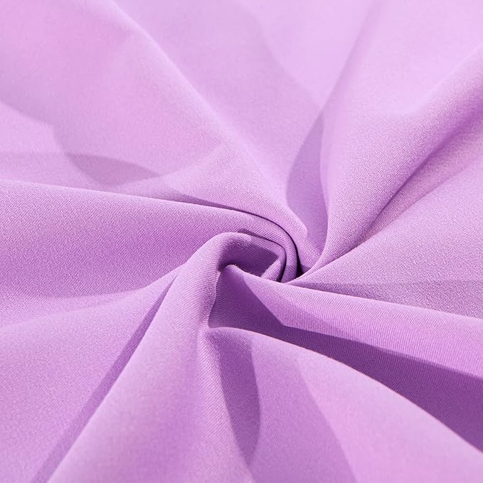FLXXIE Body Pillow Cover - Super Soft Microfiber 20x54 Body Pillow Case - Envelope Closure, Wrinkle, Stain Resistant 20x54 Long Pillowcase, Lavender