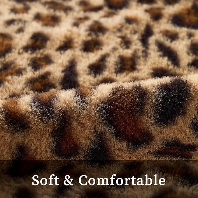 GALMAXS7 Body Pillow Covers - Body Pillow Case Cover with Zipper Brown Cheetah 20x54
