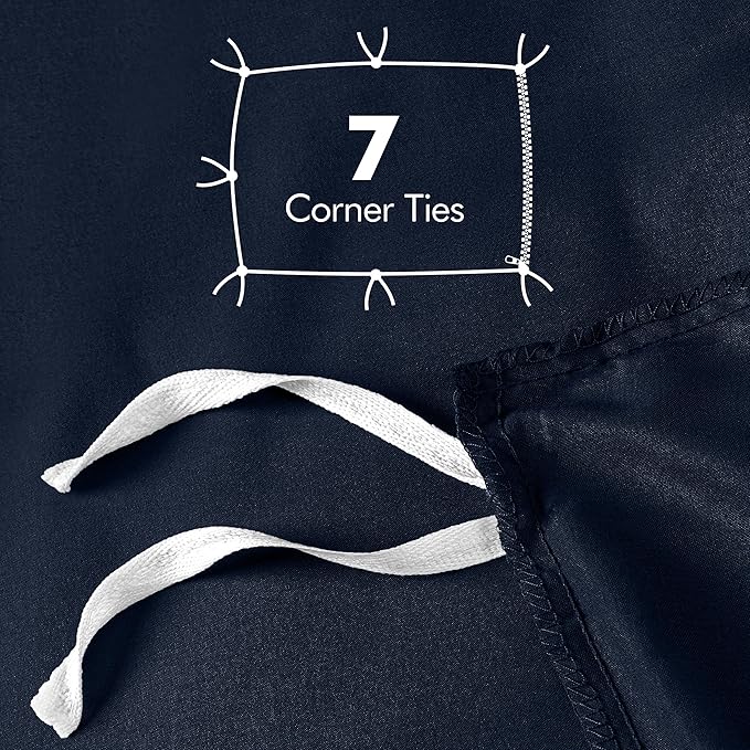 Utopia Bedding Duvet Cover King Size - 1 Comforter Cover with 2 Pillow Shams - 3 Pieces Bedding Duvet Cover with Zipper Closure - Soft Brushed Microfiber, 104 X 90 Inches (Navy)