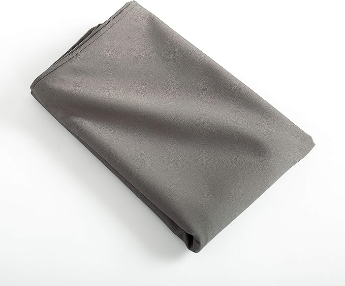EVOLIVE Ultra Soft Microfiber Body Pillow Cover/Pillowcases 21"x54" with Hidden Zipper Closure (21"x54" Body Pillow Cover, Charcoal Grey) (Pack of 2)