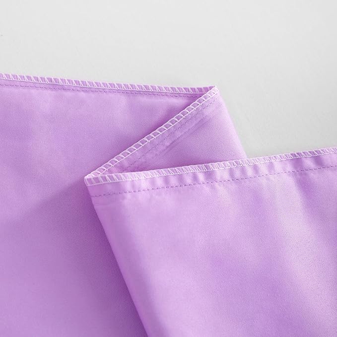 NTBAY Toddler Pillow Cases Set of 2, 2 Pack Brushed Microfiber 14x20 Pillow Cases, Soft, Wrinkle, Fade, Stain Resistant Light Purple Pillow Cases with Envelope Closure, 14x20 Inches, Ligt Purple