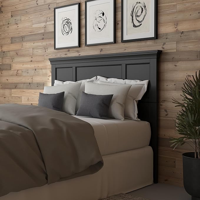Homestyles Bedford Black Queen Headboard