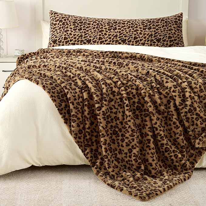 GALMAXS7 Body Pillow Covers - Body Pillow Case Cover with Zipper Brown Cheetah 20x54