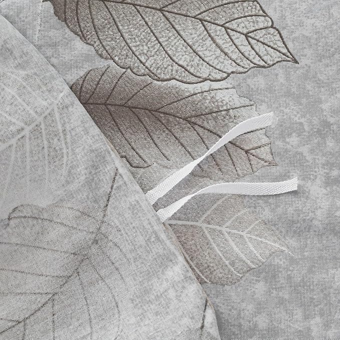 OAITE Duvet Cover Set King Size Floral Pattern 500 Thread Count Ultra Soft 100% Cotton Duvet Cover Sets 3-PC, Breathable Duvet Cover with Zipper Closure & Corner Ties