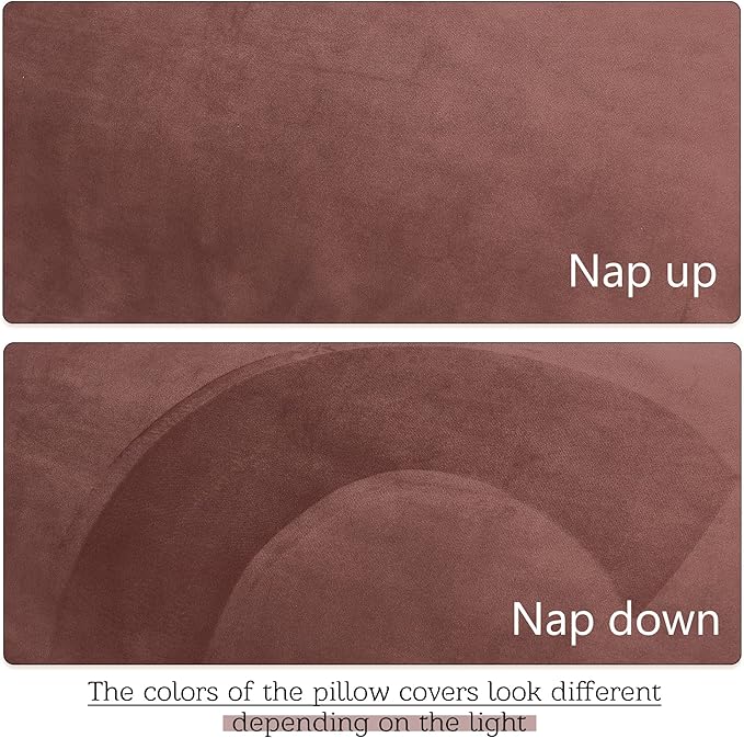 StangH Soft Velvet Body Pillow Covers - Wild Rose Body Pillow Pillowcase for Babies Pregnancy All Seasons Suitable for Bed/Couch/Sofa, 20 x 54-inch, 1 Piece