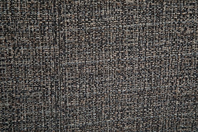 SIMPLIHOME Avalon Storage Ottoman Bench - 48" Wide x 16" High Upholstered Tweed Look Fabric Rectangular Lift-Top Ottoman in Dark Grey, Contemporary Storage Bench for Living Room with High-Density Foam