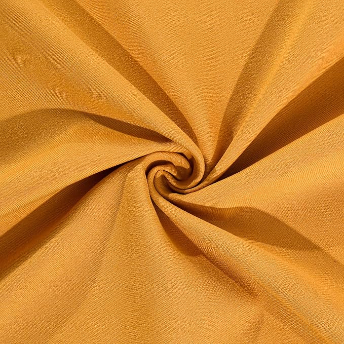FLXXIE Body Pillow Cover - Super Soft Microfiber 20x54 Body Pillow Case - Envelope Closure, Wrinkle, Stain Resistant 20x54 Long Pillowcase, Ginger Yellow