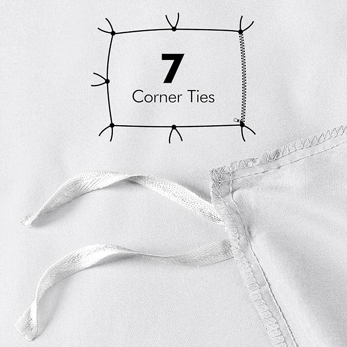 Utopia Bedding Duvet Cover Full Size - 3 Piece with Zipper Closure - 1 Comforter Cover 80X90 Inches & 2 Pillow Shams 20X26 Inches (White) Comforter Not Included